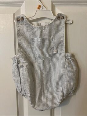 Tommy Bahama Baby Gingham Bubble Romper